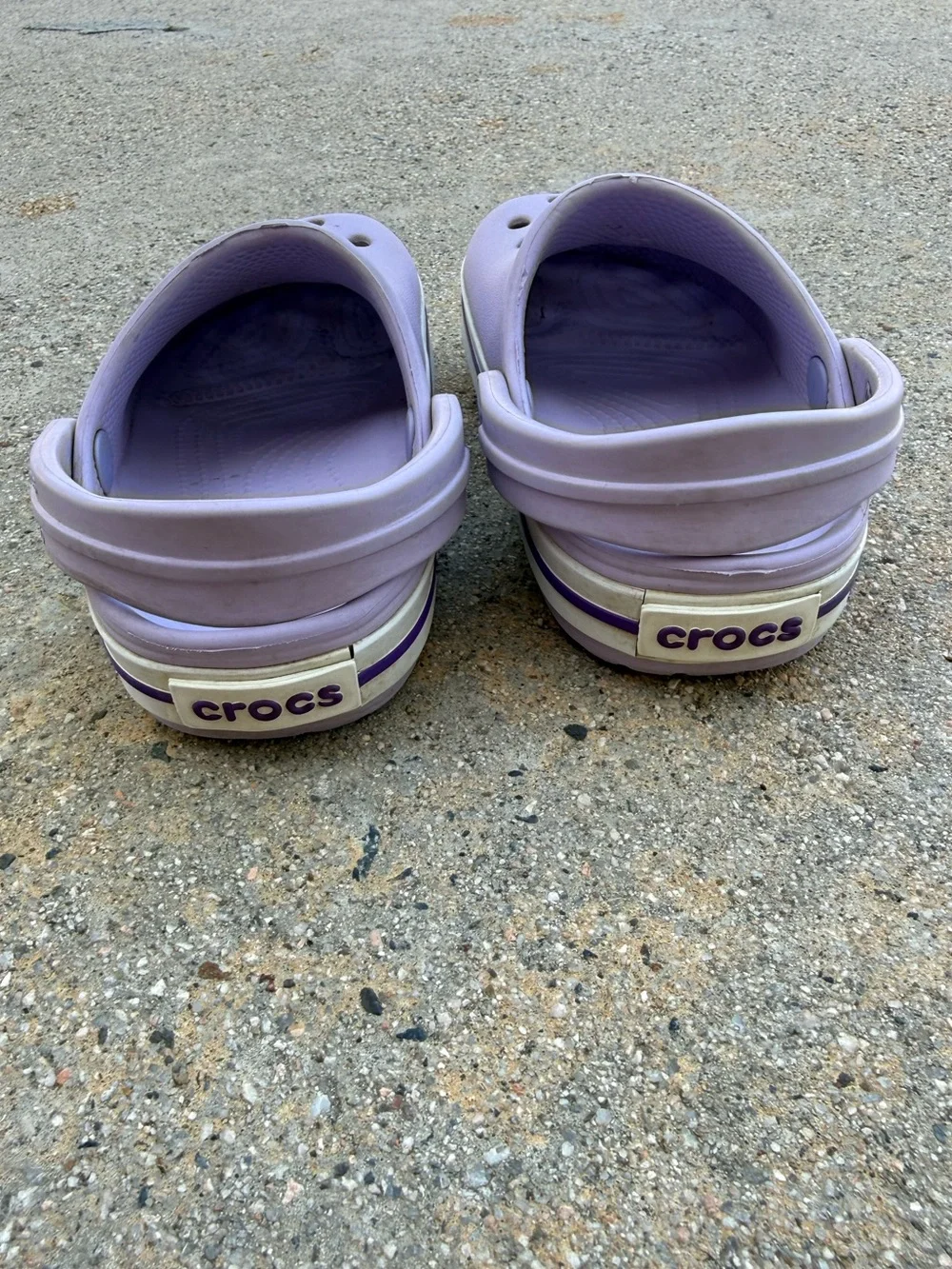 Crocs Crocband Clogs purple little kids size C6